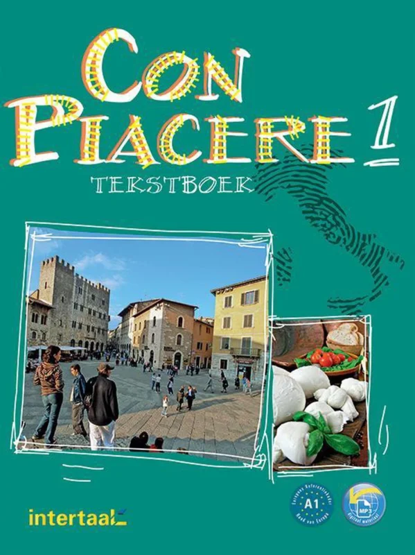Con piacere 1 tekstboek + online-mp3's Gratis Retour