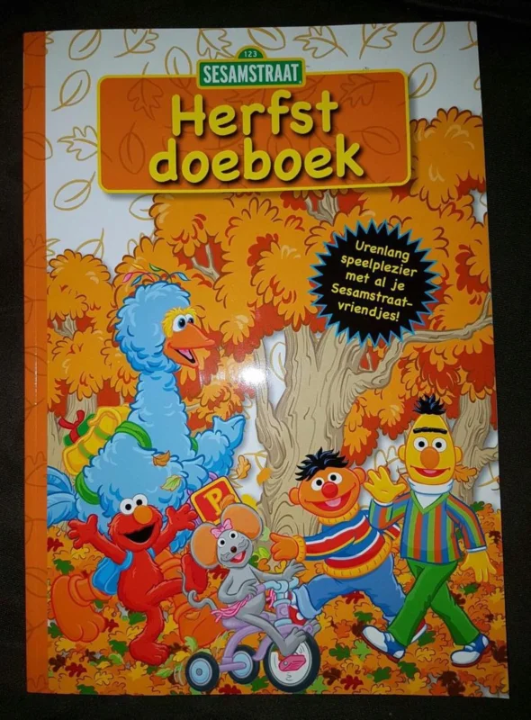 Herfst doeboek / Sesamstraat Flitsaanbieding