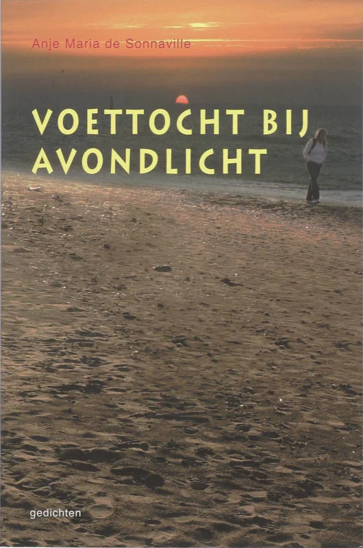 Voettocht Bij Avondlicht Alleen Vandaag