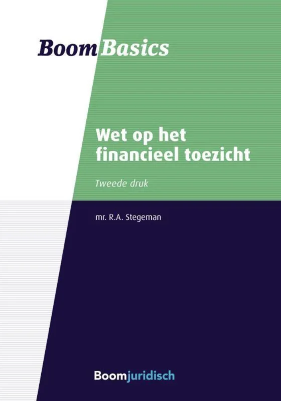 Koop Online Wet op het financieel toezicht / Boom Basics