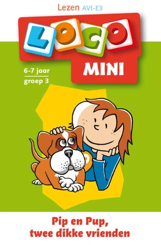 Loco mini Lezen, Pip en pup twee dikke vrienden 6-7 jaar Rechtstreeks Van De Fabrikant
