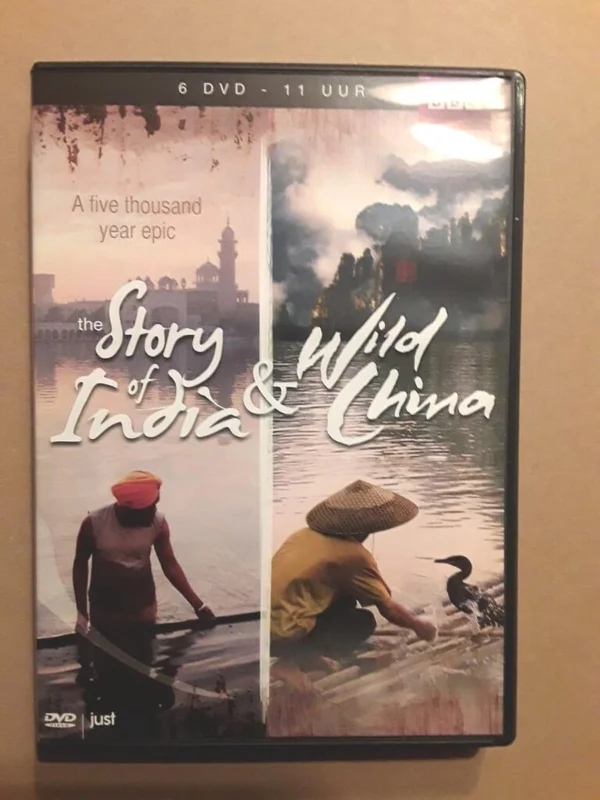 Weekendaanbieding 6DVD - BBC - Story of India & Wild China - Nederlands ondertiteld