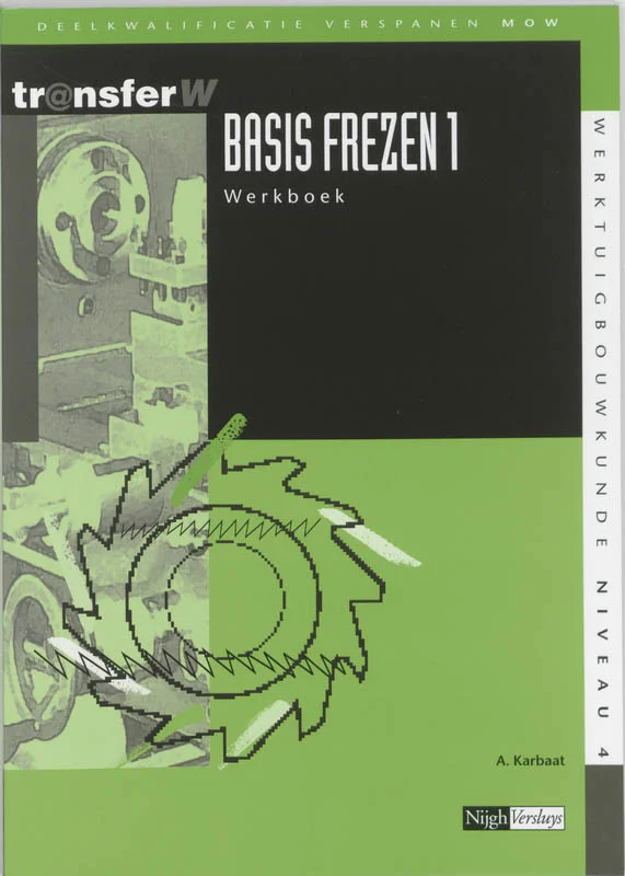 Beste Prijs TransferW - Basis frezen 1 Werkboek