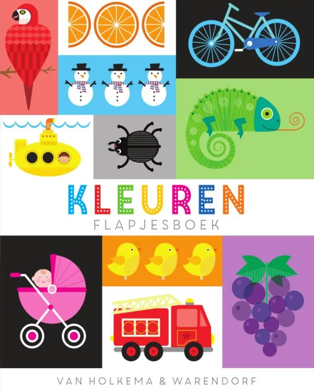 Kleuren flapjesboek Weekendaanbieding