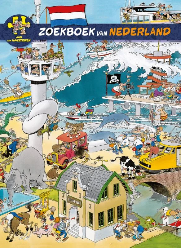 Beperkte Voorraad Jan van Haasteren zoekboek van Nederland