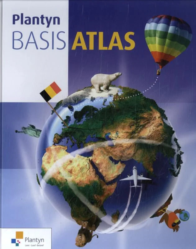 Plantyn Basisatlas / Vast Boek / Plantyn Basisatlas Gratis Verzending
