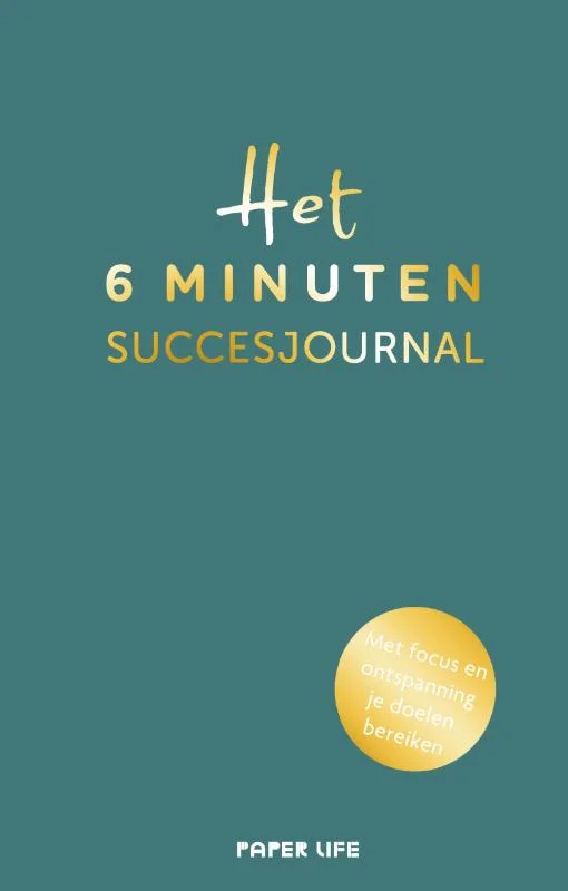 Gereduceerde Prijs Het 6 minuten dagboek -Het 6 minuten succesjournal