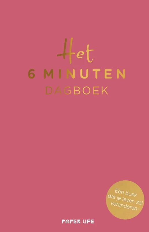 Must-Have Het 6 minuten dagboek - Roze