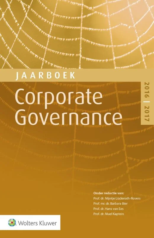 Direct Beschikbaar Jaarboek corporate governance 2016-2017