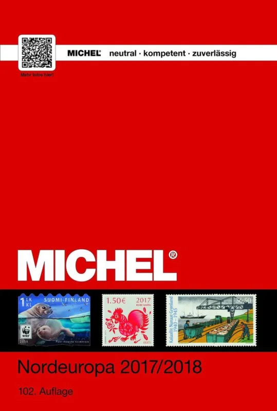 Beperkte Voorraad Michel Europa-Katalog 2017/2018. Band 5 Nordeuropa