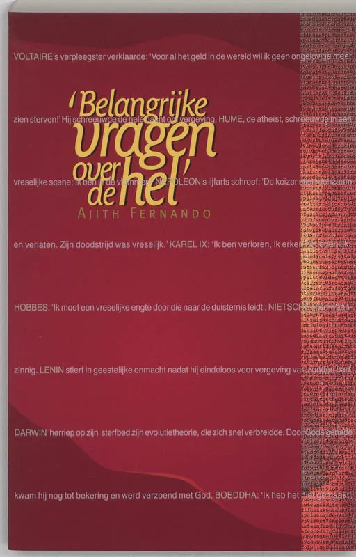 Meest Verkocht BELANGRIJKE VRAGEN OVER DE HEL