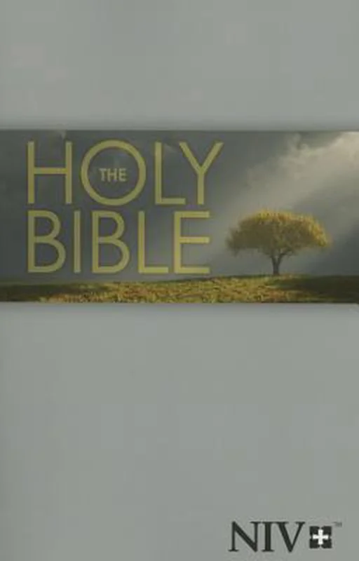 NIV, Outreach Bible, Paperback, Gray Gereduceerde Prijs