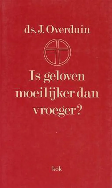 Is geloven moeilijker dan vroeger Dagaanbieding