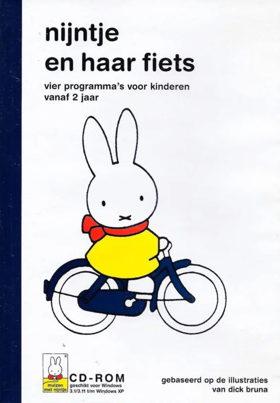 Nijntje en haar fiets pc/cdrom Hoge Kwaliteit
