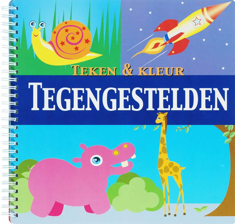 Lage Kosten Teken en kleur: Tegengestelden