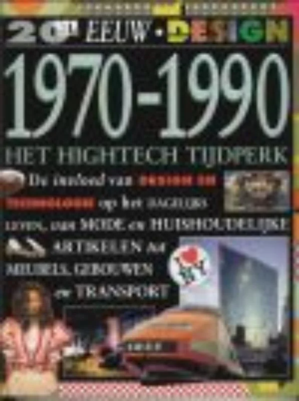 Hoge Kwaliteit Het hightech tijdperk 1970-1990 / 20ste eeuw Design
