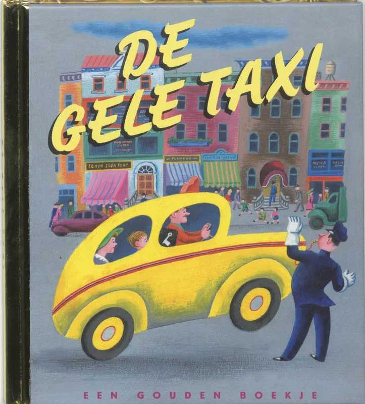 Gouden Boekjes - De gele taxi Luxe editie Beperkte Voorraad