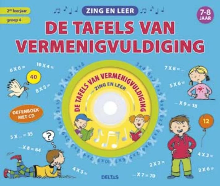 Zing en leer de tafels van vermenigvuldiging Bestseller