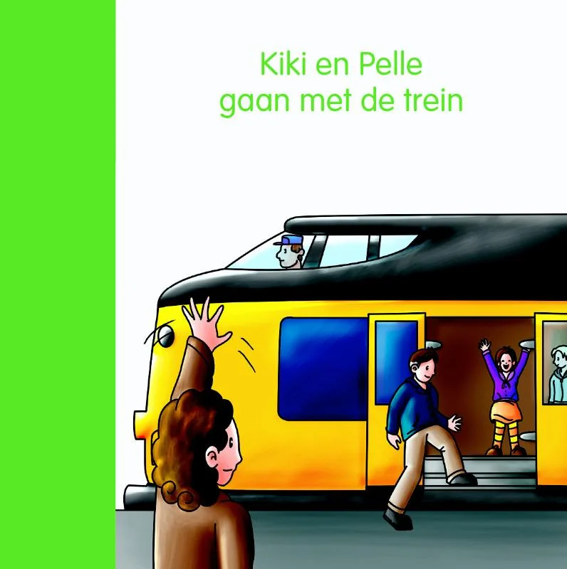 Kiki en Pelle -Kiki en Pelle gaan met de trein Speciale Aanbieding