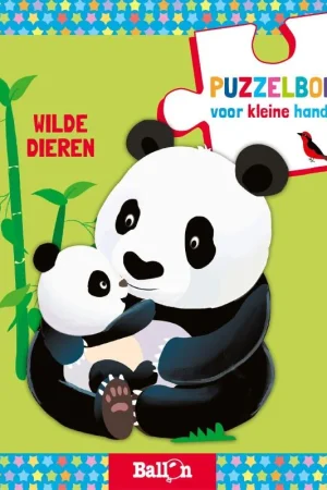 Wilde dieren / Puzzelboek voor kleine handjes Flitsaanbieding
