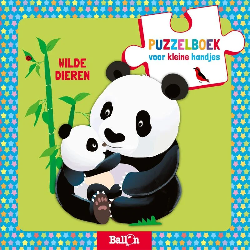 Wilde dieren / Puzzelboek voor kleine handjes Flitsaanbieding