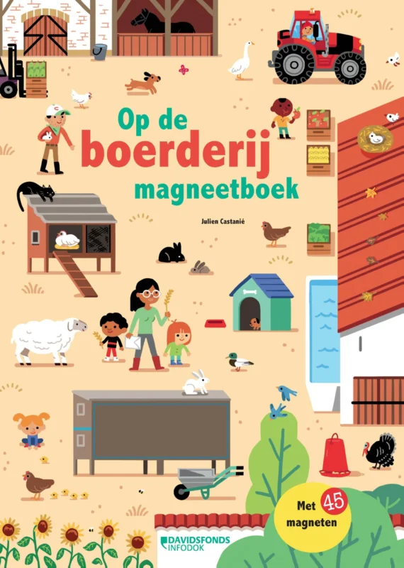 Gecertificeerd Op de boerderij magneetboek