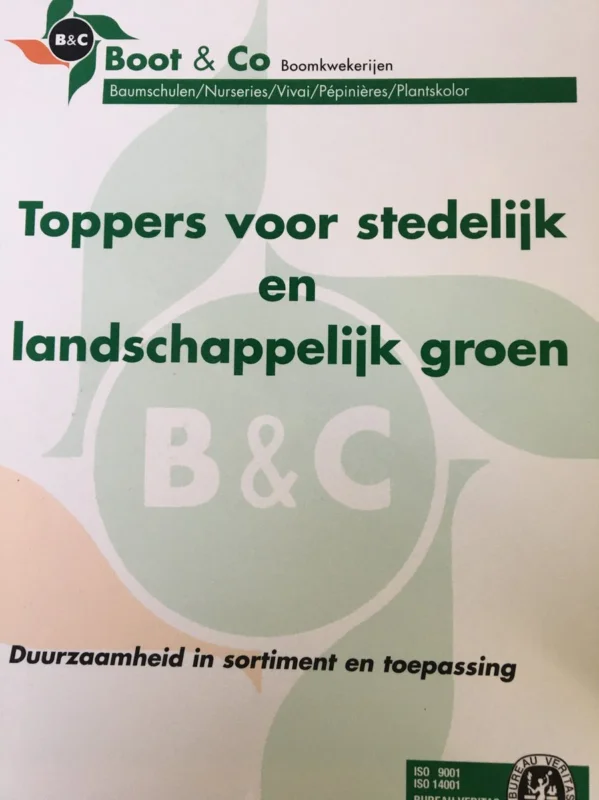 Toppers voor stedelijk en landschappelijk groen Speciale Aanbieding