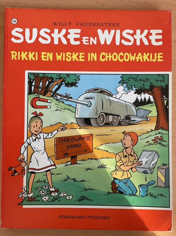 Betrouwbaar Suske en Wiske - Rikki en Wiske in Chokowakije editie BN/De Stem formaat tabloid