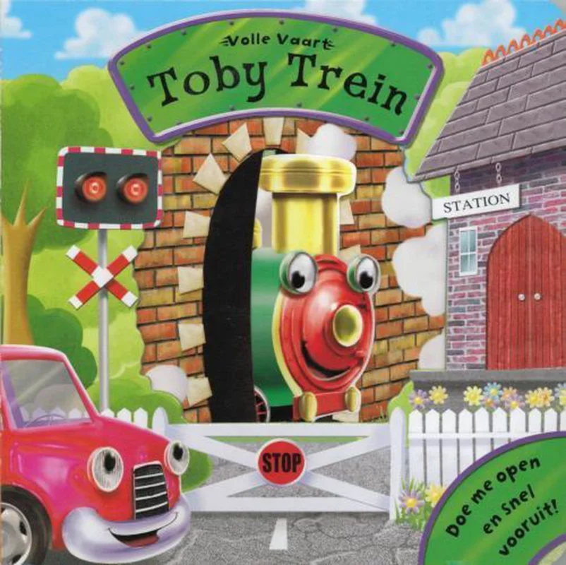 Volle vaart-Toby Trein Gratis Verzending