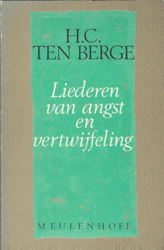 Fabrieksprijs Liederen van angst en vertwijfeling