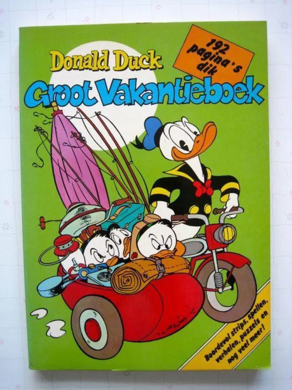 Donald duck groot vakantieboek Nieuw
