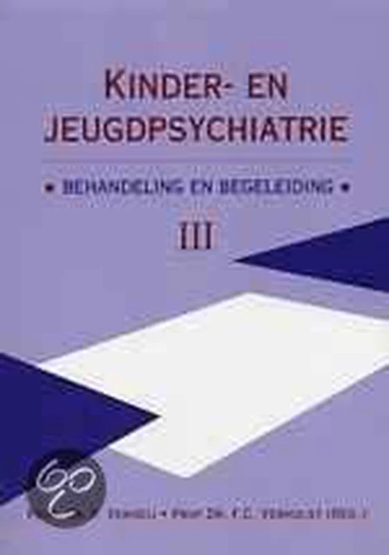 Flitsaanbieding Kinder- en jeugdpsychiatrie III Behandeling en begeleiding