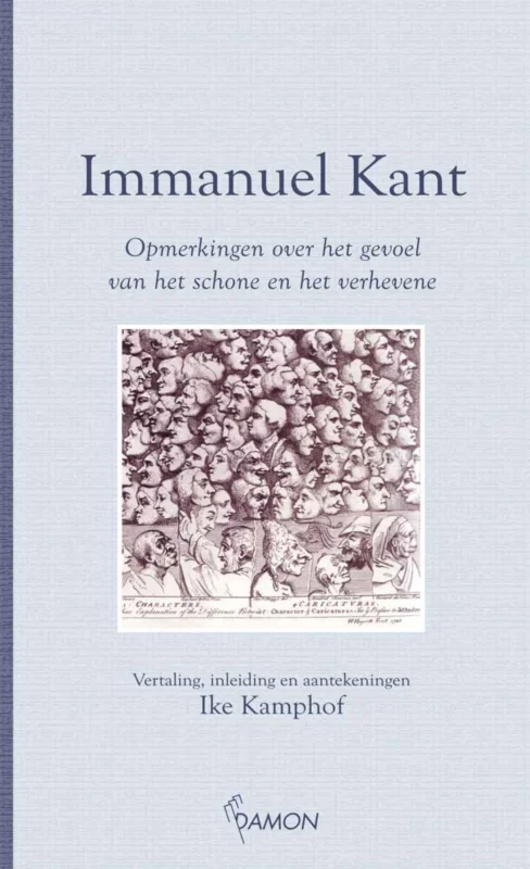 Opmerkingen over het gevoel van het schone en het verhevene Aanbieding