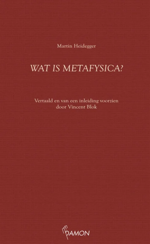 Wat is metafysica? Beperkte Voorraad