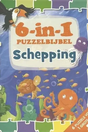 6-in-1 puzzelbijbel Schepping Fabrieksprijs
