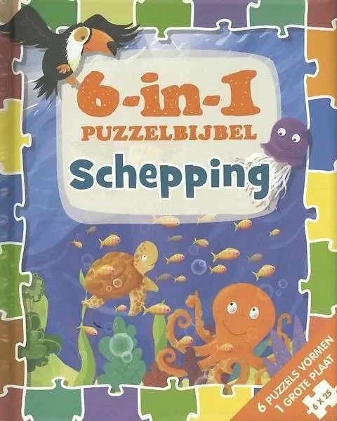 6-in-1 puzzelbijbel Schepping Fabrieksprijs