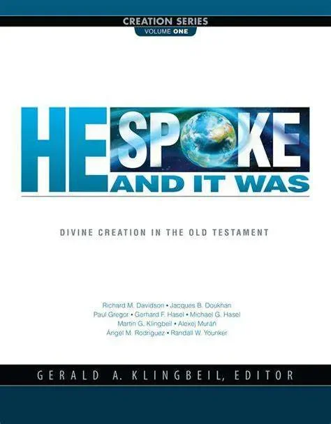 Premium He Spoke and It Was – Divine Creation in the Old Testament