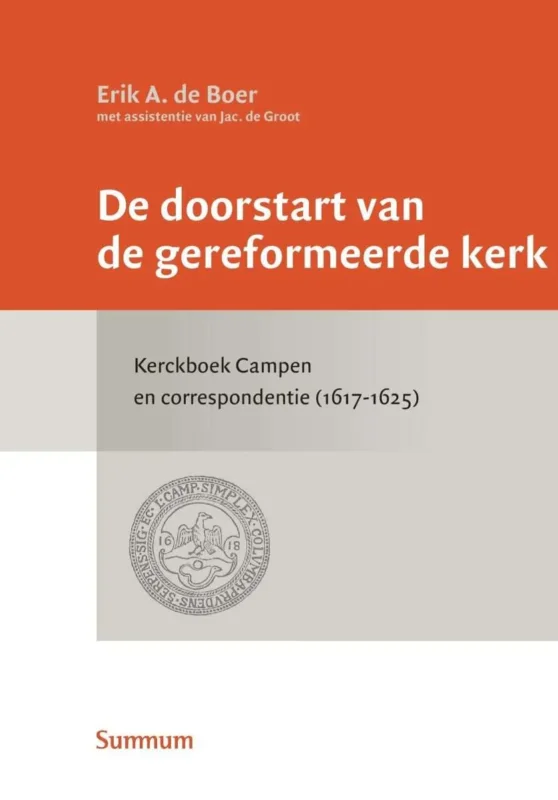 Bestseller De doorstart van de gereformeerde kerk – Erik A. de Boer